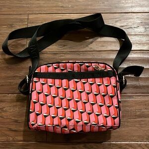 DVF (Diane Von Furstenberg) x Target Pink Modern Geo Crossbody Camera Bag